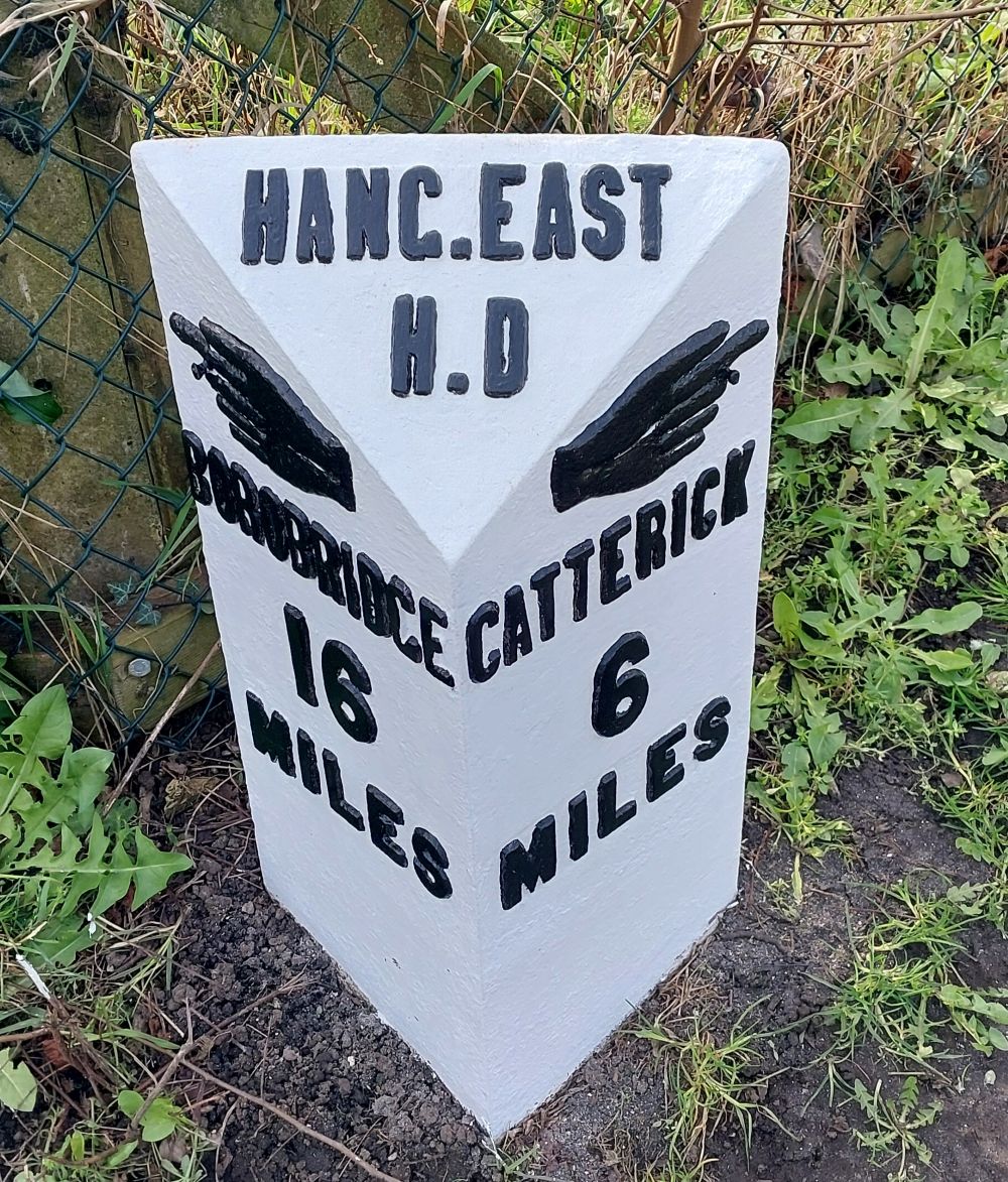 Leeming Bar Mattison milepost