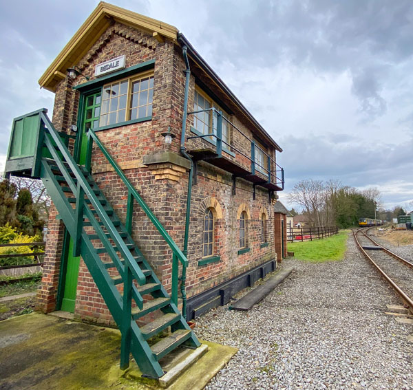 Grade II Listed Bedale Signalbox in North Yorkshire Grade II Listed Bedale Signalbox in North Yorkshire